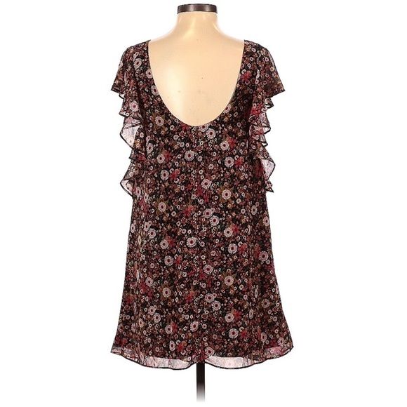 BCBGeneration Floral Ruffle Boho Dress | SIZE S - Picture 2 of 8